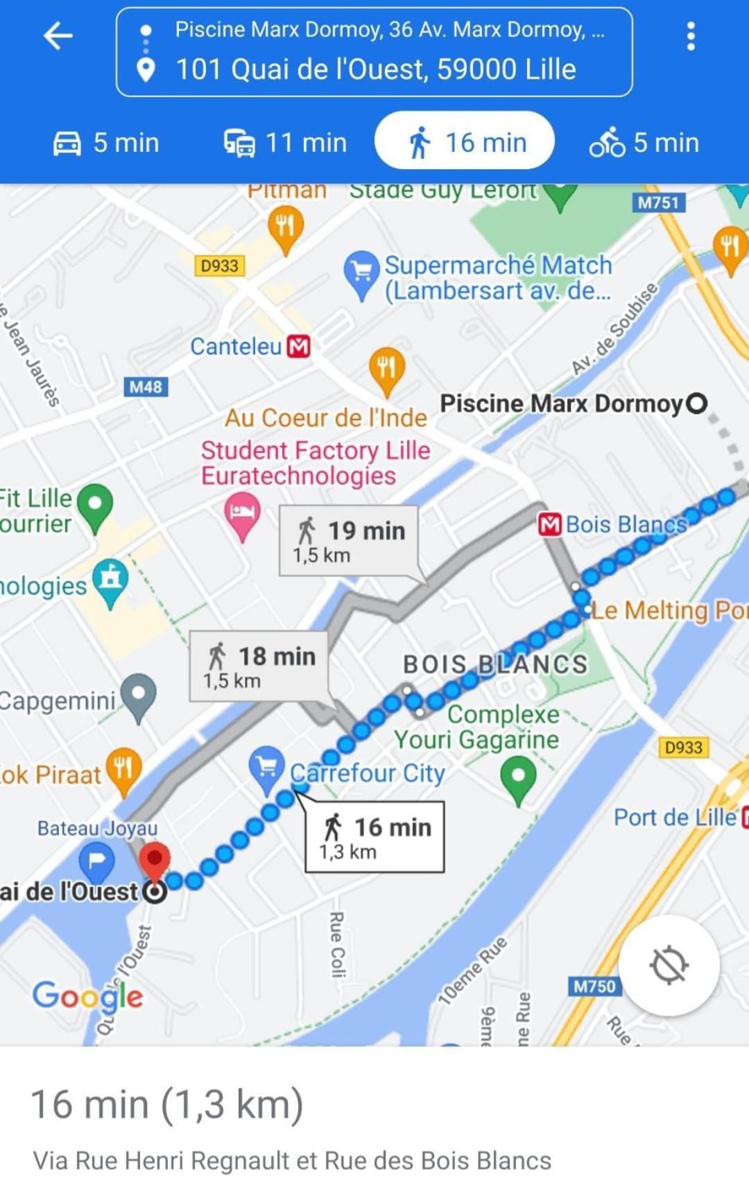 דירות Bateau Peniche Lille - Euratechnologie מראה חיצוני תמונה